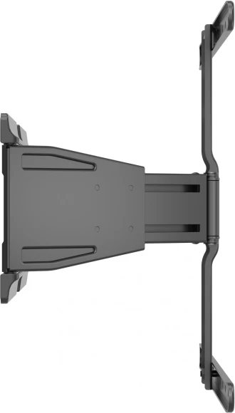 Кронштейн для телевизора Hyundai SL-F1 черный 43"-90" макс.50кг настенный поворотно-выдвижной и наклонный