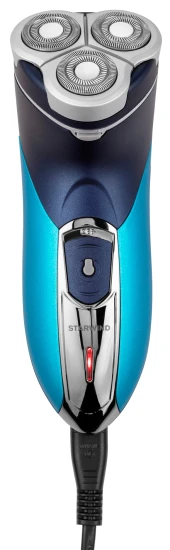 Бритва роторная Starwind SSH 1525 реж.эл.:3 питан.:аккум. голубой/черный Бритва роторная Starwind SSH 1525 реж.эл.:3 питан.:аккум. голубой/черный