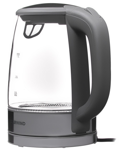 Чайник электрический Starwind SKG2315 1.7л. 2200Вт серый/серебристый корпус: стекло/металл/пластик Чайник электрический Starwind SKG2315 1.7л. 2200Вт серый/серебристый корпус: стекло/металл/пластик