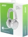Наушники с микрофоном Acer OHR303 белый мониторные BT/Radio/3.5mm оголовье (ZL.HDSEE.00A)