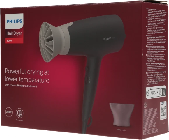 Фен Philips BHD351/10 2100Вт черный