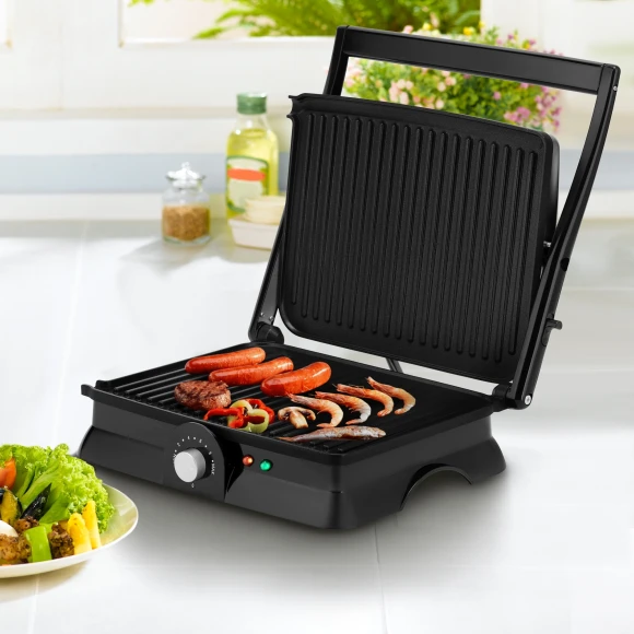 Электрогриль Maxwell MW-1960 2000Вт стальной Электрогриль Maxwell MW-1960 2000Вт стальной