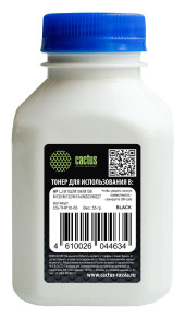 Тонер Cactus CS-THP10-55 черный флакон 55гр. для принтера CF218A/CF230A/CF230X/CF233A/CRG-047/CRG-051( MR VER) Тонер Cactus CS-THP10-55 черный флакон 55гр. для принтера CF218A/CF230A/CF230X/CF233A/CRG-047/CRG-051( MR VER)