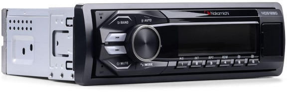 Автомагнитола Nakamichi NQ512BG 1DIN 4x50Вт v5.1 ПДУ RDS (NAK-NQ512BG)