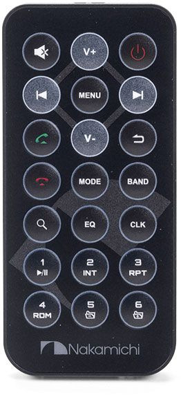 Автомагнитола Nakamichi NQ512BG 1DIN 4x50Вт v5.1 ПДУ RDS (NAK-NQ512BG)