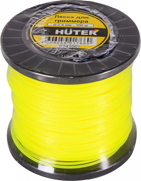 Леска для садовых триммеров Huter S24100 d=2.4мм L=100м для GGT-800S(T)/1000S(T)/1300S(T)/1500S(T) (71/2/4) Леска для садовых триммеров Huter S24100 d=2.4мм L=100м для GGT-800S(T)/1000S(T)/1300S(T)/1500S(T) (71/2/4)