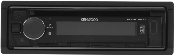 Автомагнитола Kenwood KDC-BT660U 1DIN 4x45Вт v4.2 DSP 3 RDS