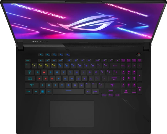Ноутбук Asus ROG Strix Scar 17 G733PYV-LL067W Ryzen 9 7945HX3D 32Gb SSD1Tb NVIDIA GeForce RTX4090 16Gb 17.3" IPS WQHD (2560x1440) Windows 11 Home black WiFi BT Cam (90NR0DB4-M006J0) Ноутбук Asus ROG Strix Scar 17 G733PYV-LL067W Ryzen 9 7945HX3D 32Gb SSD1Tb NVIDIA GeForce RTX4090 16Gb 17.3" IPS WQHD (2560x1440) Windows 11 Home black WiFi BT Cam (90NR0DB4-M006J0)