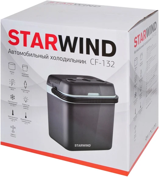 Автохолодильник Starwind CF-132 32л 48Вт серый/голубой Автохолодильник Starwind CF-132 32л 48Вт серый/голубой