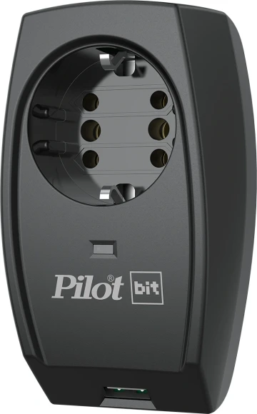 Сетевой фильтр Pilot Bit (USB) (1 розетка) черный (коробка) Сетевой фильтр Pilot Bit (USB) (1 розетка) черный (коробка)