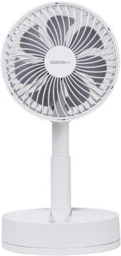 Вентилятор настольный Centek CT-5044 4Вт скоростей:3 белый Вентилятор настольный Centek CT-5044 4Вт скоростей:3 белый