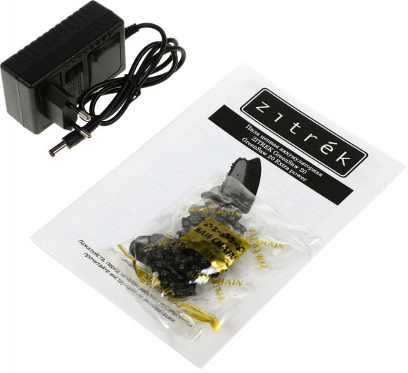 Цепная пила Zitrek Green Saw 20 Extrapower аккум. дл.шины:6" (15.2cm) 2аккум. 3Ач ЗУ (082-1851)