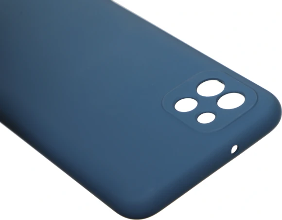 Чехол (клип-кейс) BoraSCO для Samsung Galaxy A03 Microfiber Case синий (70093) Чехол (клип-кейс) BoraSCO для Samsung Galaxy A03 Microfiber Case синий (70093)