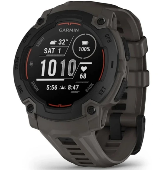 Смарт-часы Garmin Venu 4 1.4" AMOLED корп.серебристый рем.желтый разм.брасл.:135-200мм (010-03014-02)