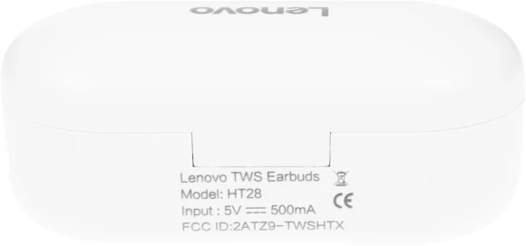 Гарнитура внутриканальные Lenovo HT28 белый беспроводные bluetooth в ушной раковине (УТ000023560) Гарнитура внутриканальные Lenovo HT28 белый беспроводные bluetooth в ушной раковине (УТ000023560)