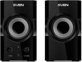 Колонки Sven SPS-606 2.0 черный 6Вт Колонки Sven SPS-606 2.0 черный 6Вт