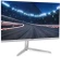 Монитор Digma 23.8" Overdrive 24P410F белый IPS LED 1ms 16:9 HDMI матовая 300cd 178гр/178гр 1920x1080 200Hz G-Sync FreeSync DP FHD USB 3.7кг