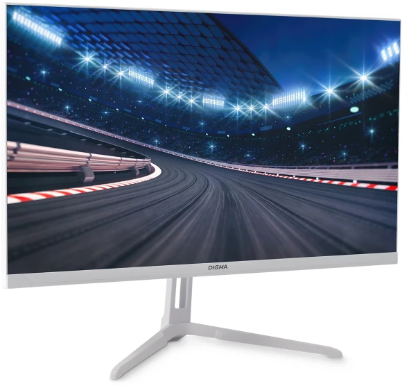 Монитор Digma 23.8" Overdrive 24P410F белый IPS LED 1ms 16:9 HDMI матовая 300cd 178гр/178гр 1920x1080 200Hz G-Sync FreeSync DP FHD USB 3.7кг