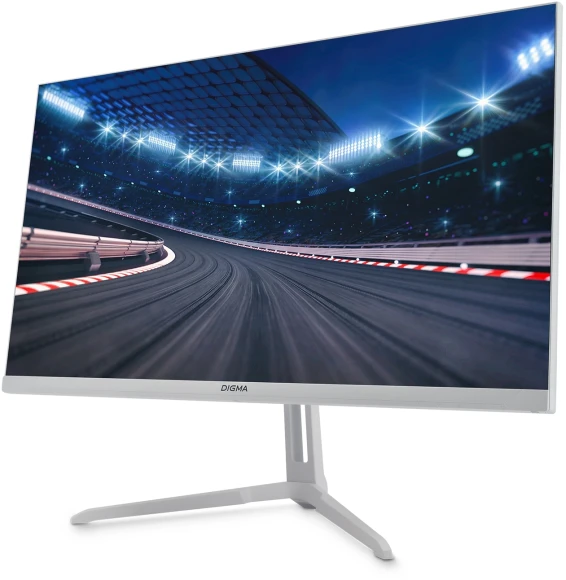 Монитор Digma 23.8" Overdrive 24P410F белый IPS LED 1ms 16:9 HDMI матовая 300cd 178гр/178гр 1920x1080 200Hz G-Sync FreeSync DP FHD USB 3.7кг