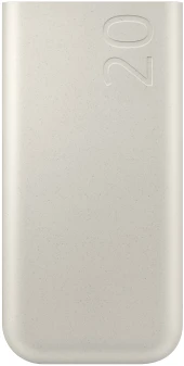 Мобильный аккумулятор Samsung EB-P4520 20000mAh 1.5A бежевый (EB-P4520XUEGRU) Мобильный аккумулятор Samsung EB-P4520 20000mAh 1.5A бежевый (EB-P4520XUEGRU)