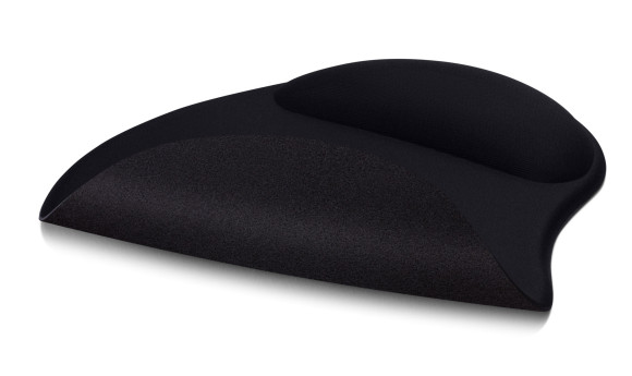 Коврик для мыши Buro BU-GEL Мини черный 225x190x2мм (BU-GEL/BLACK)