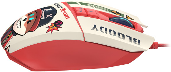 Мышь A4Tech Bloody W63 Max Proxy Boom рисунок оптическая 12000dpi USB