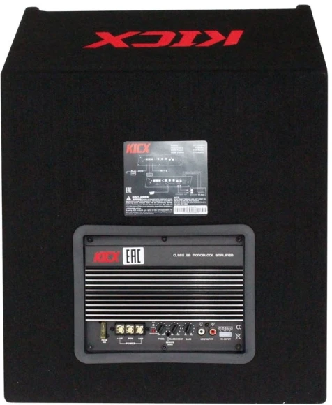 Сабвуфер автомобильный Kicx GT305BPA 350Вт активный (30см/12")