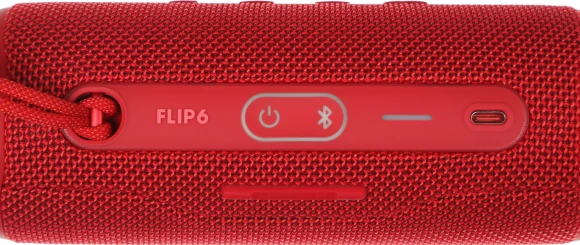 Колонка порт. JBL Flip 6 красный 30W 1.0 BT 10м 4800mAh (JBLFLIP6RED)