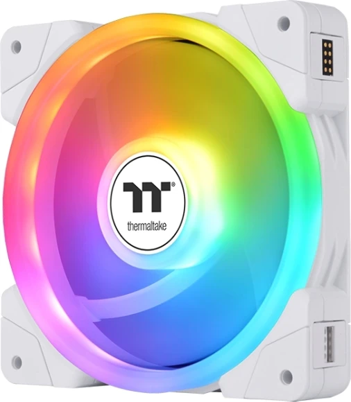 Вентилятор для корпуса Thermaltake Swafan EX12 Reverse ARGB 120х120x25 белый 4-pin 32.5дБ (упак.:3шт) (CL-F169-PL12SW-A) Ret Вентилятор для корпуса Thermaltake Swafan EX12 Reverse ARGB 120х120x25 белый 4-pin 32.5дБ (упак.:3шт) (CL-F169-PL12SW-A) Ret