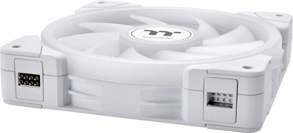 Вентилятор для корпуса Thermaltake Swafan EX12 Reverse ARGB 120х120x25 белый 4-pin 32.5дБ (упак.:3шт) (CL-F169-PL12SW-A) Ret Вентилятор для корпуса Thermaltake Swafan EX12 Reverse ARGB 120х120x25 белый 4-pin 32.5дБ (упак.:3шт) (CL-F169-PL12SW-A) Ret