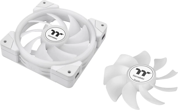 Вентилятор для корпуса Thermaltake Swafan EX12 Reverse ARGB 120х120x25 белый 4-pin 32.5дБ (упак.:3шт) (CL-F169-PL12SW-A) Ret Вентилятор для корпуса Thermaltake Swafan EX12 Reverse ARGB 120х120x25 белый 4-pin 32.5дБ (упак.:3шт) (CL-F169-PL12SW-A) Ret