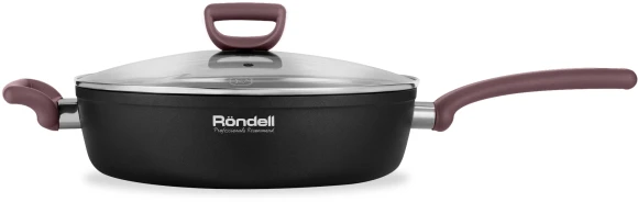 Сотейник Rondell Fest RDA-1526 4.0л. d=28см (с крышкой) черный