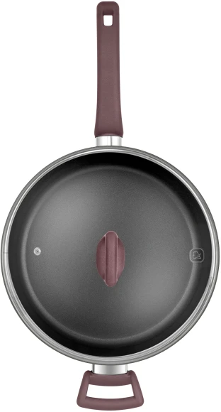 Сотейник Rondell Fest RDA-1526 4.0л. d=28см (с крышкой) черный