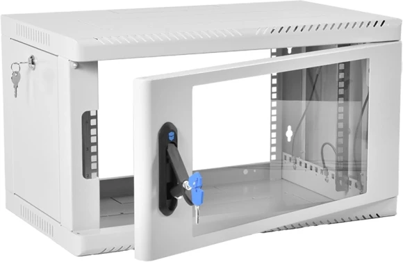Шкаф коммутационный ЦМО (ШРН-6.350) настенный 6U 600x350мм пер.дв.стекл 200кг серый 300мм 11.43кг 180град. 345мм IP20 металл Шкаф коммутационный ЦМО (ШРН-6.350) настенный 6U 600x350мм пер.дв.стекл 200кг серый 300мм 11.43кг 180град. 345мм IP20 металл