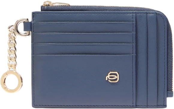 Чехол для кредитных карт Piquadro Lyra PP5910W92R/BLU4 синий натур.кожа