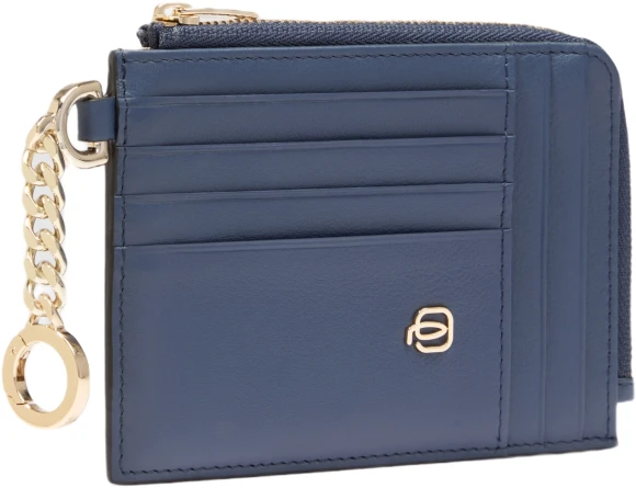 Чехол для кредитных карт Piquadro Lyra PP5910W92R/BLU4 синий натур.кожа