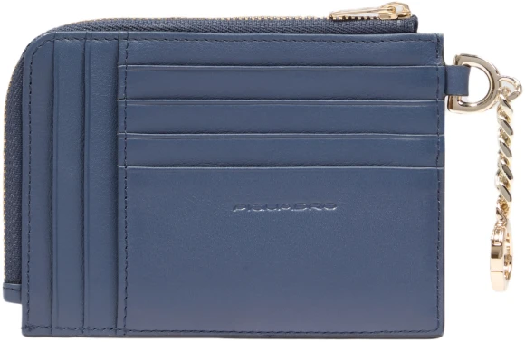 Чехол для кредитных карт Piquadro Lyra PP5910W92R/BLU4 синий натур.кожа