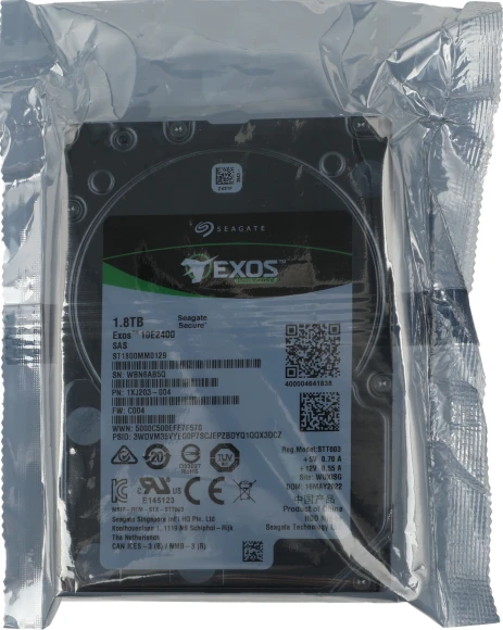 Жесткий диск Seagate SAS 3.0 1800GB ST1800MM0129 Enterprise Performance 4KN (10000rpm) 256Mb 2.5"