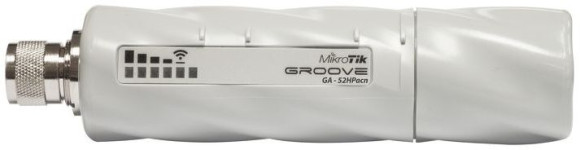 Точка доступа MikroTik GrooveA 52 ac (RBGROOVEGA-52HPACN) AC750 10/100/1000BASE-TX серый