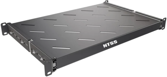 Полка выдвижная NTSS NTSS-MSKB-FS-600-BL 1U нагр.:20кг. 19" 300мм черный