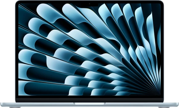 Ноутбук Apple MacBook Air A3240 M4 10 core 24Gb SSD512Gb/10 core GPU 13.6" Liquid Retina (2560x1664) macOS lt.blue WiFi BT Cam (MC6V4LL/A)