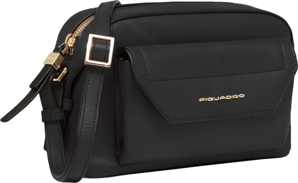 Сумка женская Piquadro Circle BD6468W92/N черная натур.кожа Сумка женская Piquadro Circle BD6468W92/N черная натур.кожа