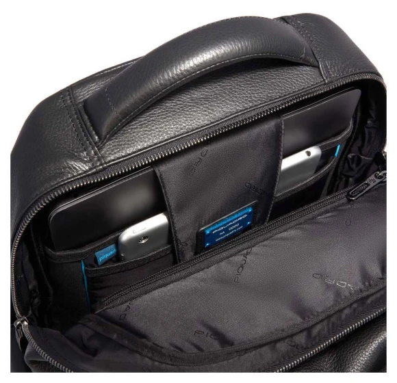 Рюкзак мужской Piquadro Modus Special CA3444MOS/N черный кожа