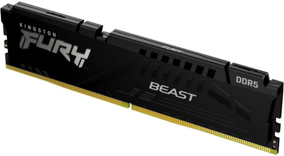 Память DDR5 8GB 5600MHz Kingston KF556C36BBE-8 Fury Beast Black RTL Gaming PC5-44800 CL36 DIMM 288-pin 1.25В single rank с радиатором Ret Память DDR5 8GB 5600MHz Kingston KF556C36BBE-8 Fury Beast Black RTL Gaming PC5-44800 CL36 DIMM 288-pin 1.25В single rank с радиатором Ret
