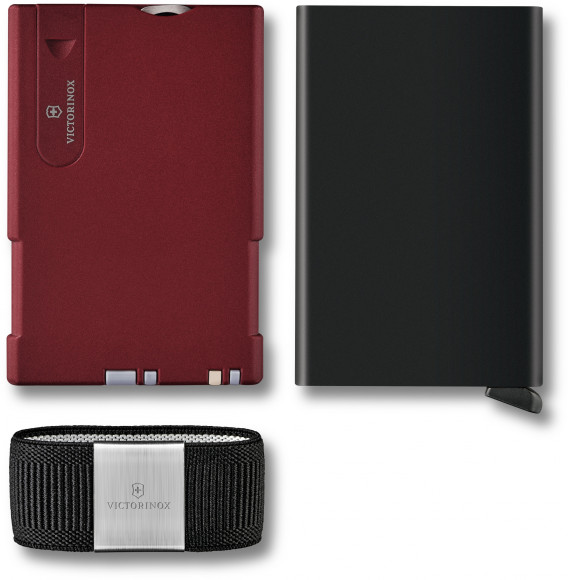 Швейцарская карта Victorinox Smart Card Wallet Iconic Red (0.7250.13) красный коробка подарочная Швейцарская карта Victorinox Smart Card Wallet Iconic Red (0.7250.13) красный коробка подарочная