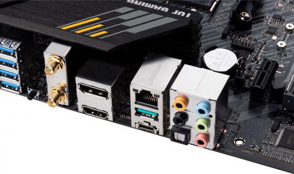 Материнская плата Asus TUF GAMING B550M-PLUS WIFI II Soc-AM4 AMD B550 4xDDR4 mATX AC`97 8ch(7.1) 2.5Gg RAID+HDMI+DP