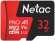 Флеш карта microSDHC 32GB Netac NT02P500PRO-032G-R P500 Extreme Pro + adapter