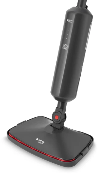 Швабра паровая Vitek VT-8188 1500Вт красный/черный