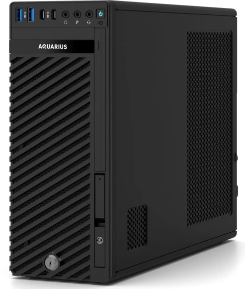 ПК Aquarius Pro K720 SFF i5 12400 (2.5) 16Gb SSD512Gb UHDG 730 без ОС 2.5xGbitEth WiFi BT 300W мышь клавиатура черный (RUS) (K7201M25116C151F02NWNFTNN3)