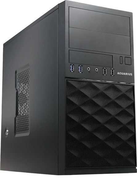 ПК Aquarius Pro K720 SFF i5 12400 (2.5) 16Gb SSD512Gb UHDG 730 без ОС 2.5xGbitEth WiFi BT 300W мышь клавиатура черный (RUS) (K7201M25116C151F02NWNFTNN3)